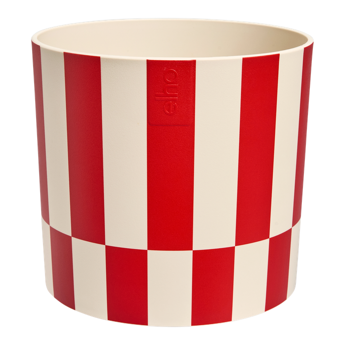 xmas blocks & stripes 15cm christmas red